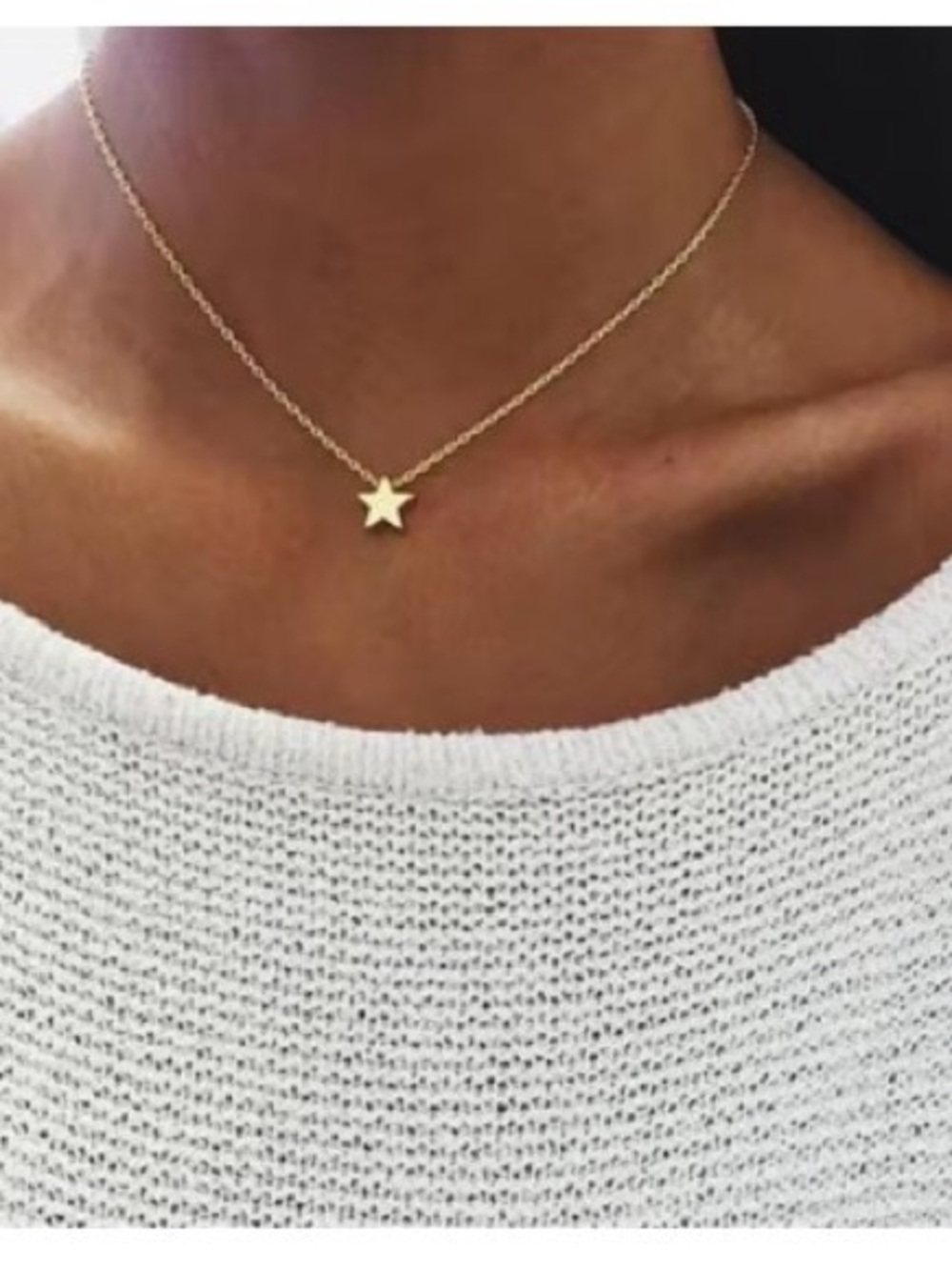 Golden Star Necklace